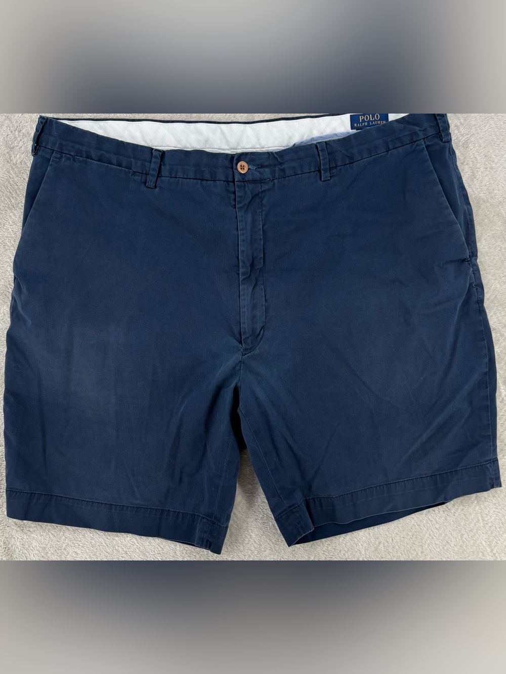 Polo Ralph Lauren Men’s Navy Chino Shorts Size 44B Classic Fit Casual